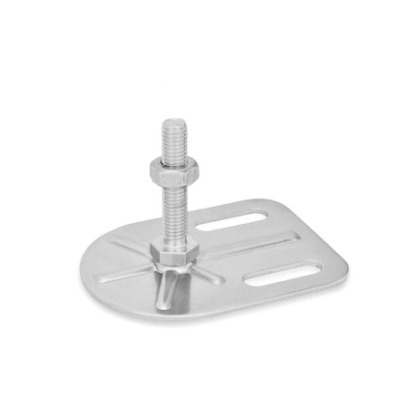 J.W. Winco JW Winco GN43-80-1/2X13-100-G0-SK Leveling Feet 43-80-1/2X13-100-G0-SK